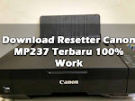Download Resetter Canon MP237 Terbaru 100% Work