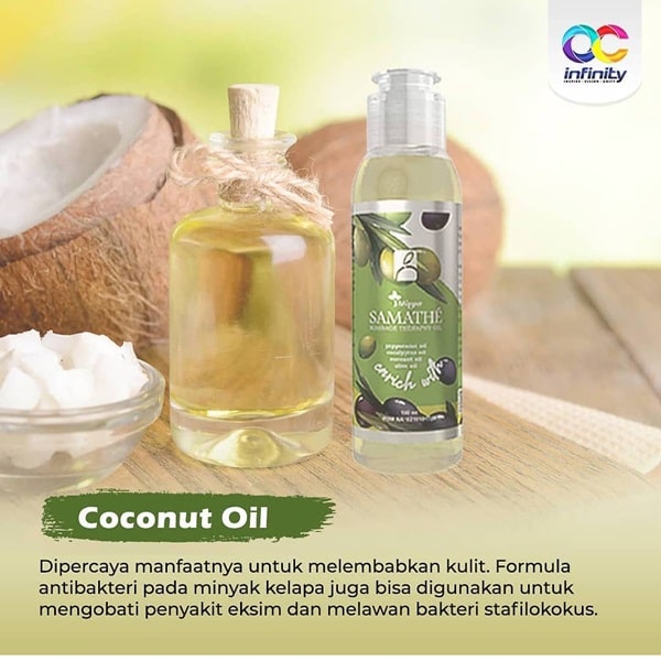 coconut oil - komposisi samathe oil