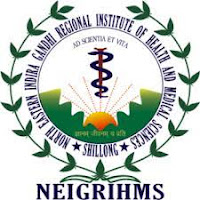 NEIGRIHMS 2021 Jobs Recruitment Notification of Registrar Posts