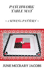 FIND MY PATCHWORK TABLE MAT SEWING PATTERN BOOK ON AMAZON!