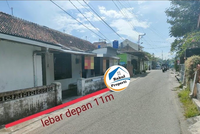  Tanah bonus bangunan di tengah kota Yogyakarta di seputaran Mantrijeron.