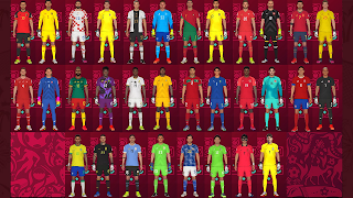 PES2017 | HD Full Kitpack FIFA World Cup 2022 Qatar_By LORD INDRATCO