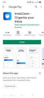 InstaClean – Organise Your Inbox App | Top 5 Best Android App in 2021 | KingOfTech24
