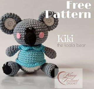 PATRON GRATIS KOALA AMIGURUMI 49213 🐨