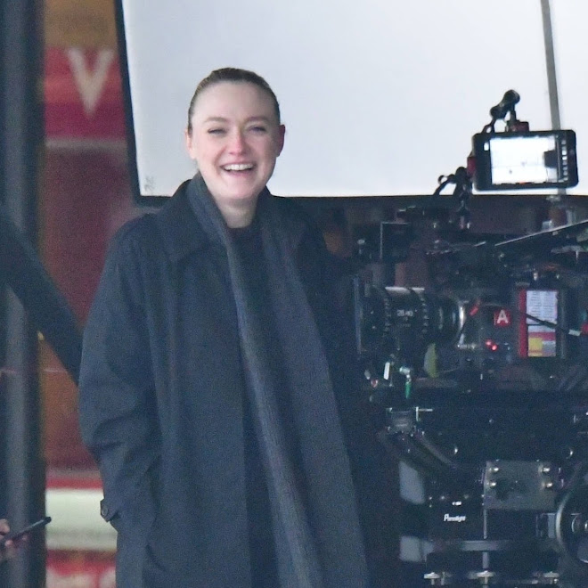 💜 Dakota Fanning filming 'Ripley' in Venice : 故パトリシア・ハイスミスの原作を配信シリーズ化する新しい「太陽がいっぱい」を撮影中のダコタ・ファニング ! !