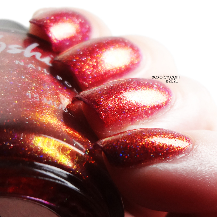 xoxoJen's swatch of KBShimmer Totally Stoked Nail Polish by KBShimmer