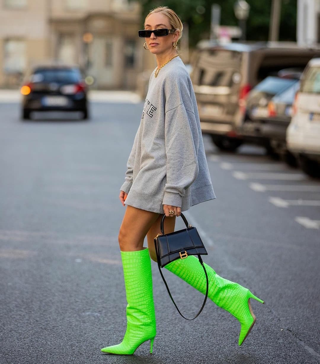 Lime green booties hot sale