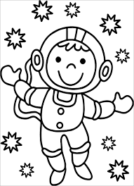 Top 8 Free Printable Astronaut Coloring Pages for Kids