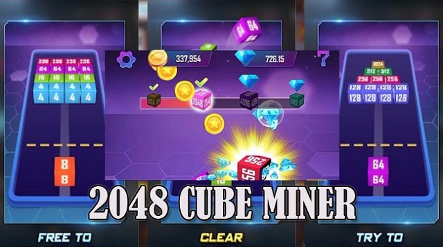 2048 Cube Miner Mod Apk