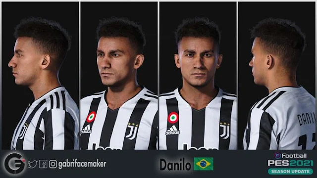 Danilo Face For eFootball PES 2021