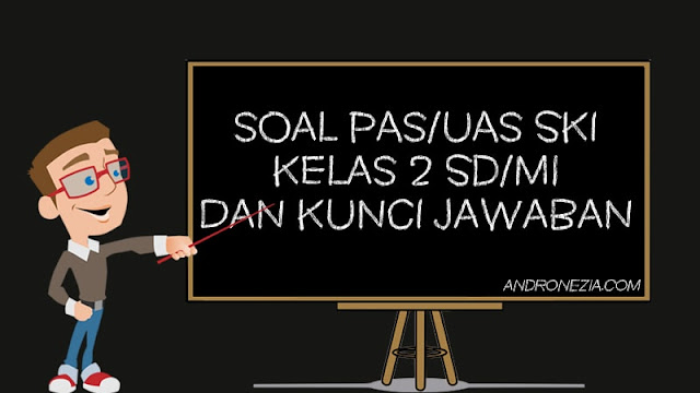 Soal PAS/UAS SKI Kelas 2 SD/MI Semester 1 Tahun 2021