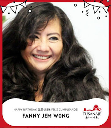 #TUSANAJE 🔴 FANNY JEM WONG MIÑÁN, POETA.🀄🐉🐲🎎🀄⛩️