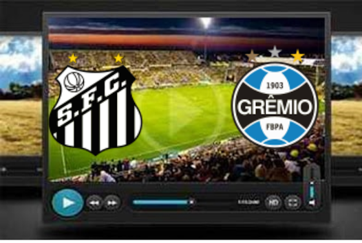 Jogo Santos X Grêmio ao vivo HD 10/10/2021 online