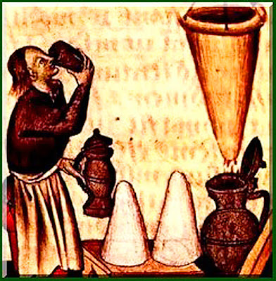 Master Simon, the doctor, with Bruno, and the rest, make Calandrino believe that he is with child. The patient gives them fowls and money, to compound a medicine for him, and he recovers without being delivered.