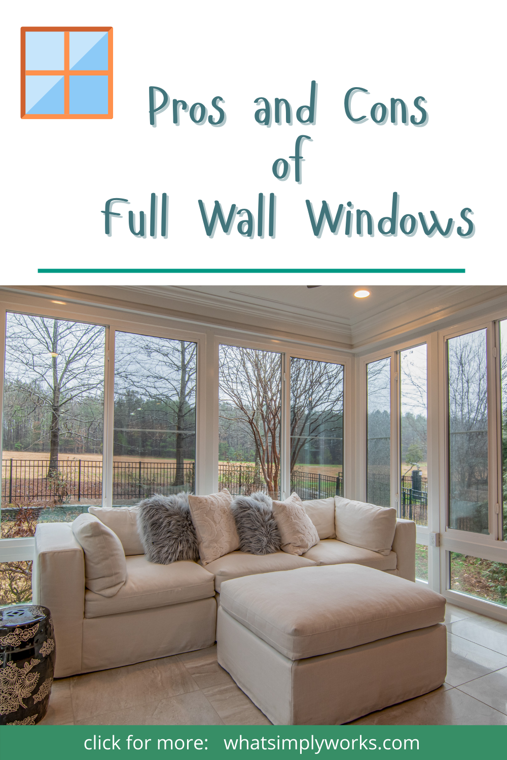 To Bare or Not To Bare: Pros and Cons of Full Wall Windows