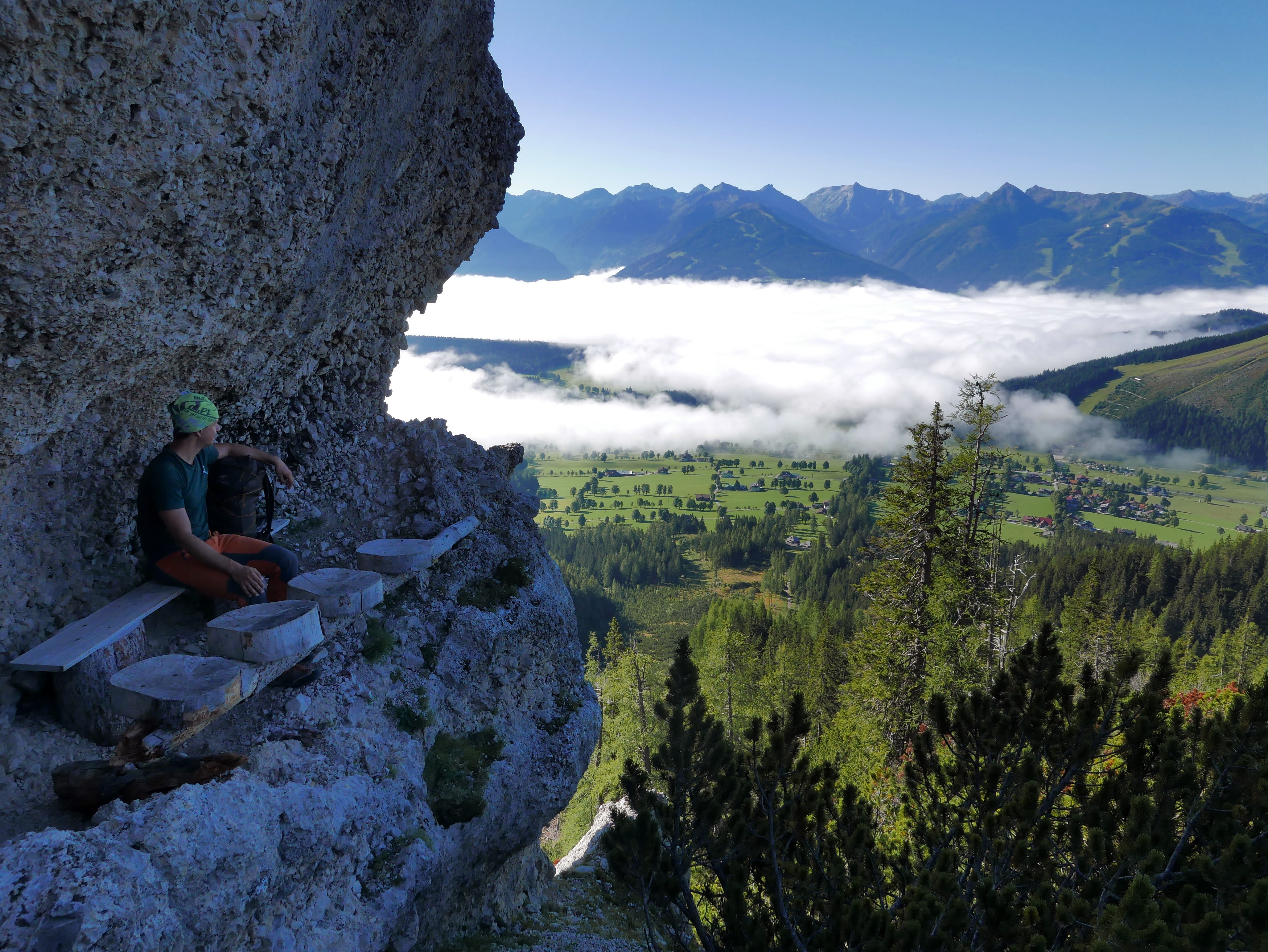 Irg II topo, Ramsau am Dachstein atrakcje, Alpy Salzburskie ferraty