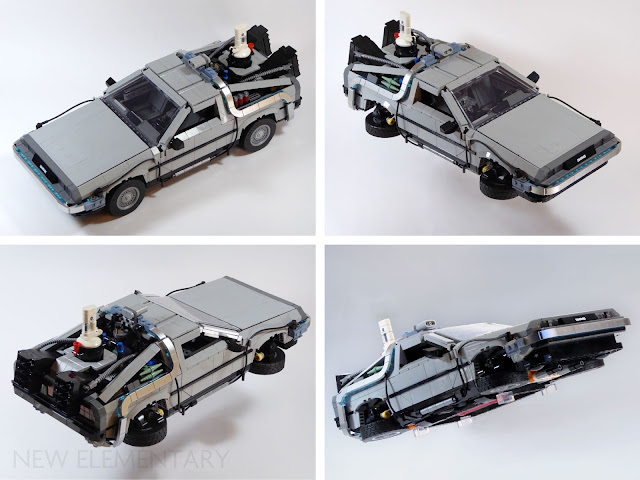 Review LEGO 10300 Back to the Future Time Machine : la DeLorean de Retour  vers le Futur - HelloBricks