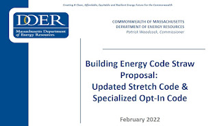 2022 DOER Proposed Building Code Updates - slide deck