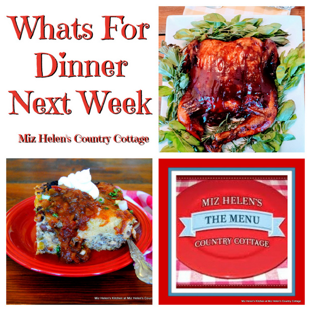 Whats For Dinner Next Week * Week of 2-25-24