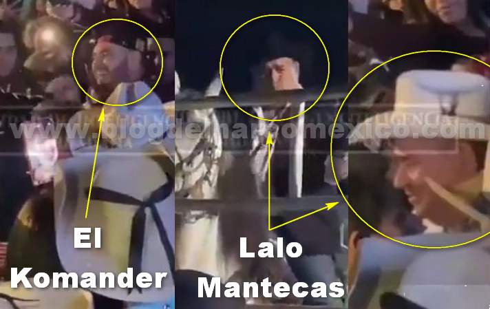Video: "Gracias padrino 100!", graban al panzón de Lalo Mantecas y/o “El 100” líder de la Familia Michoacana en Jaripeo/Baile junto al Komander en Paricuaro; Michoacán