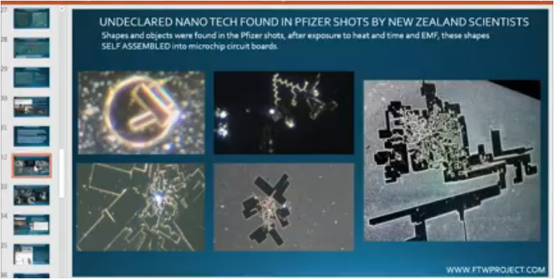 As vacinas COVID-19 da Pfizer contêm nanotecnologia para rastrear pessoas, dizem cientistas