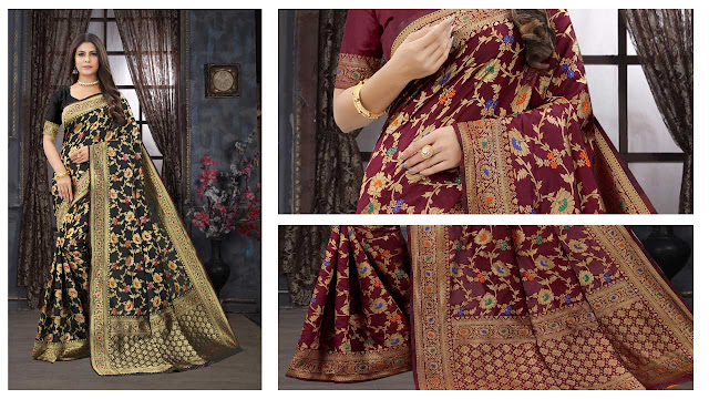 Attractive Art Silk Traditional Sarees Collection