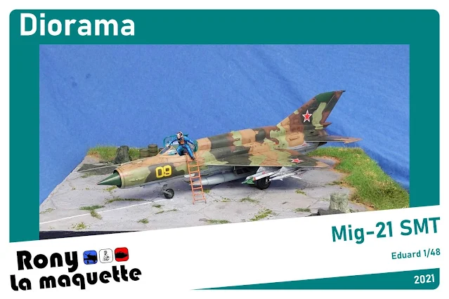 Diorama Mig-21 SMT.