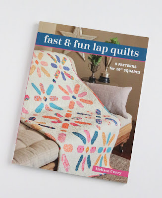 Quilts from the Fast and Fun Lap Quilts book found on A Bright Corner quilt blog