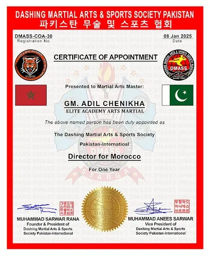 Certificate of Appointment
