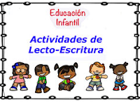 ACTIVIDADES LECTOESCRITURA 3,4 Y 5 AÑOS