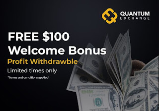 Quantum Exchange $100 Forex No Deposit Bonus