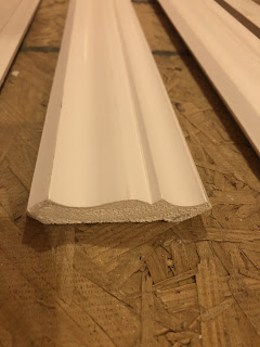 DIY home addition crown molding