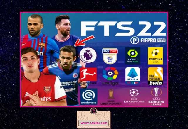 FTS 2022 Mod Full Liga Eropa New Update Bursa Transfer, Hanya 300 MB!