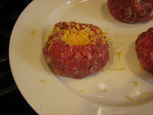 Cheddar Stuffed Buffalo Burgers 1