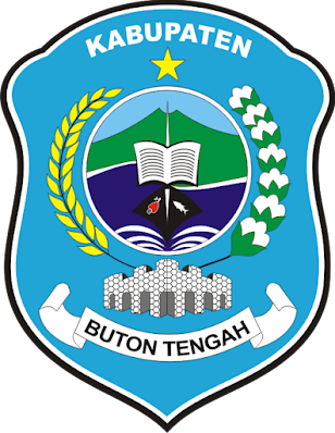 Logo / Lambang Kabupaten Buton Tengah - Latar (Background) Putih & Transparent (PNG)