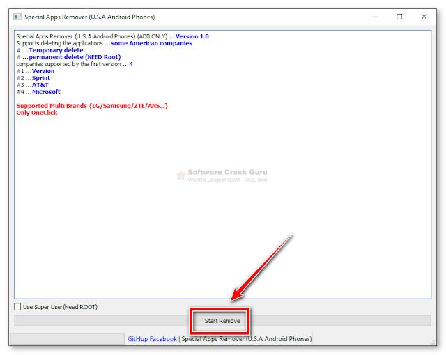 Download Special Apps Remover (U.S.A Android Phones) (ADB ONLY) V1.0