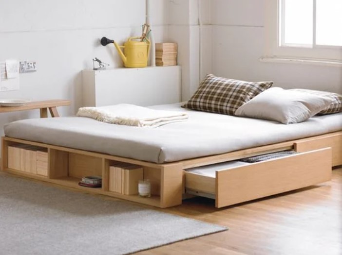 multifunctional bed for small spaces