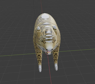 Leopard lion cheeta animal free 3d model free blender obj fbx low poly
