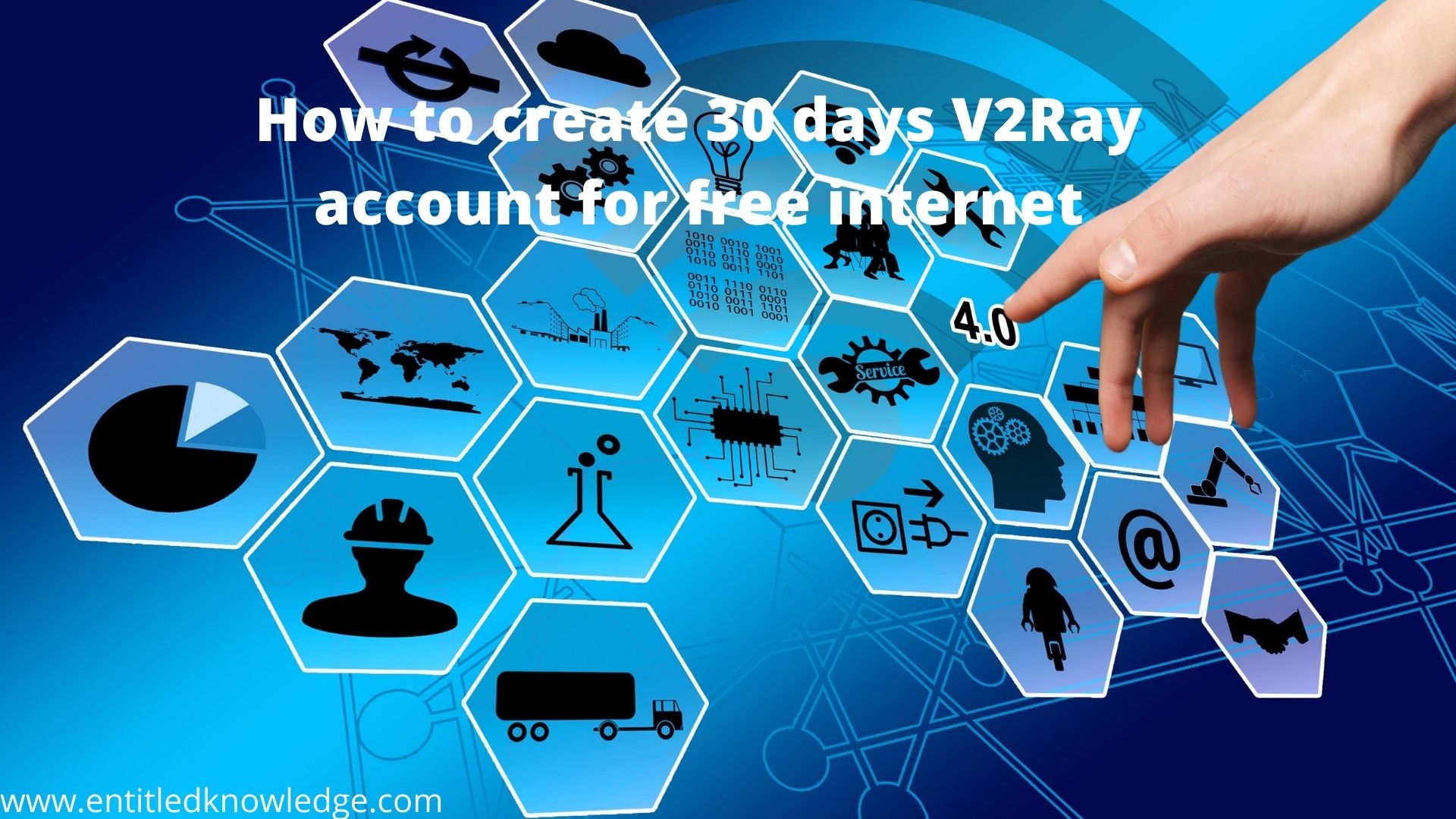 How to create 30 days V2Ray account for free internet