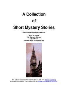 A Collection of Short Mystery Stories