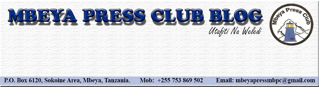 Mbeya Press Club Blog