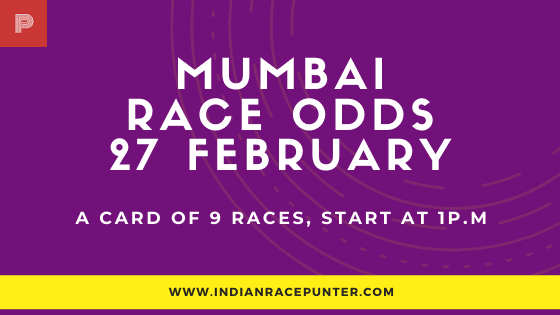 Mumbai Race Odds 27 February