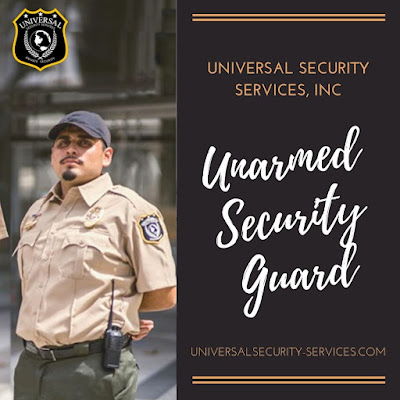unarmed security guard