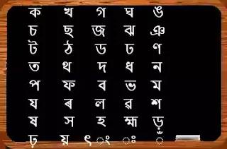 assamese alphabet with words assamese abcd অসমীয়া ক খ বর্ণমালা assamese a aa assamese vyanjan varna assamese bornomala writing অসমীয়া ক ফলা