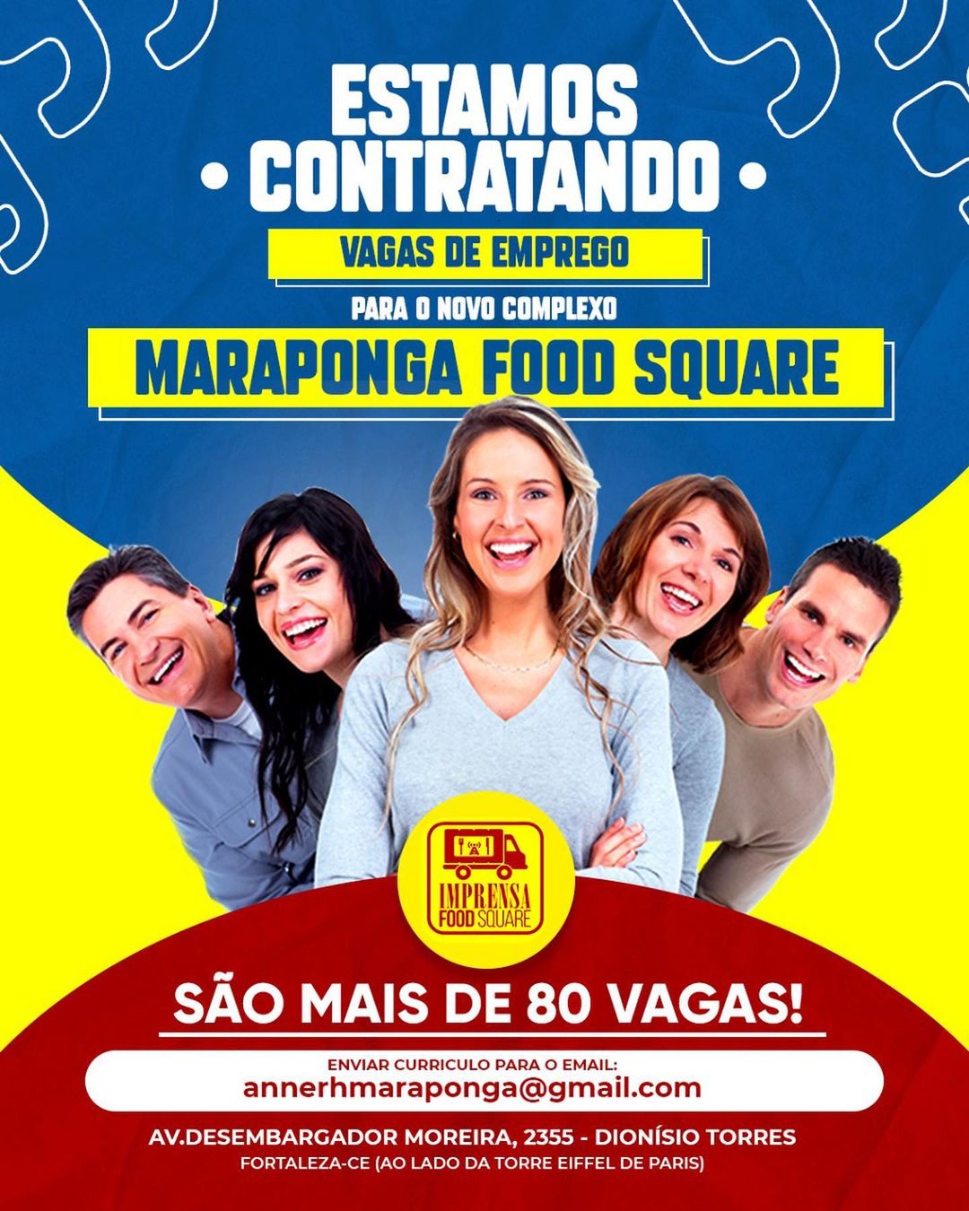 Diversas Vagas - Maraponga Food Service