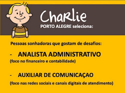 Vagas para Analista Administrativo e Aux. de Comunicação em Porto Alegre