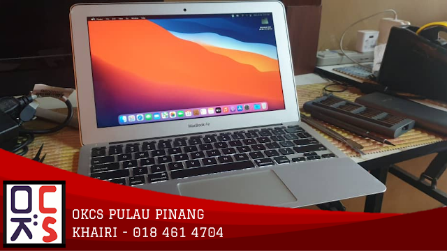 SOLVED: KEDAI REPAIR MACBOOK PENANG | MACBOOK AIR 11 MODEL A1369 HINGE LOOSE