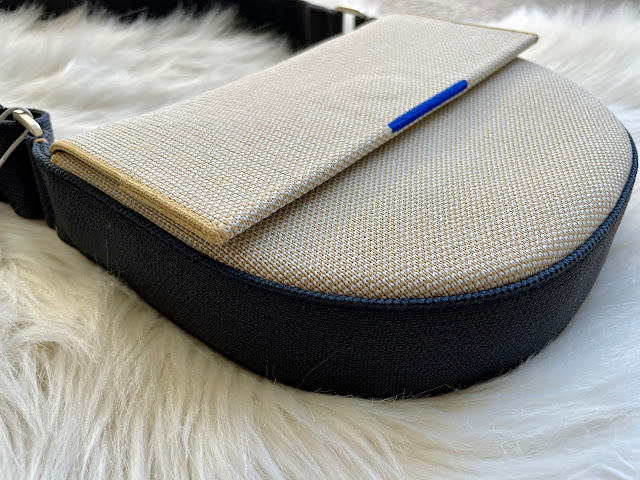 Rothy's Saddle Bag - Ink and Ivory