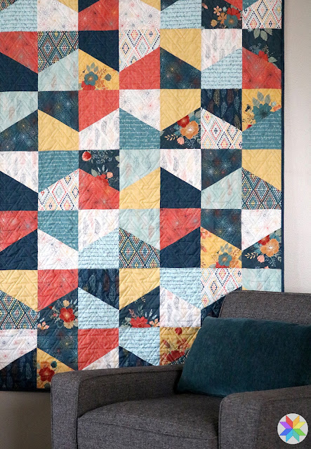 Lofty quilt pattern by Andy Knowlton of A Bright Corner