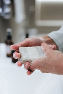 Use soap for hand to remove grease and oil stains